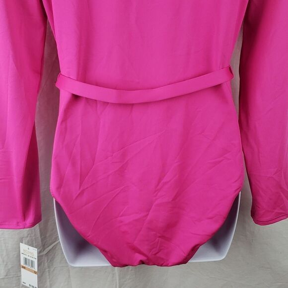 Michael Kors Women's 12 Hot Pink One Piece Swimwear - Picture 9 of 12